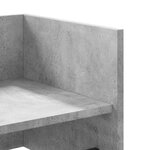 vidaXL Étagère murale gris béton 100x35x30 5 cm bois d'ingénierie