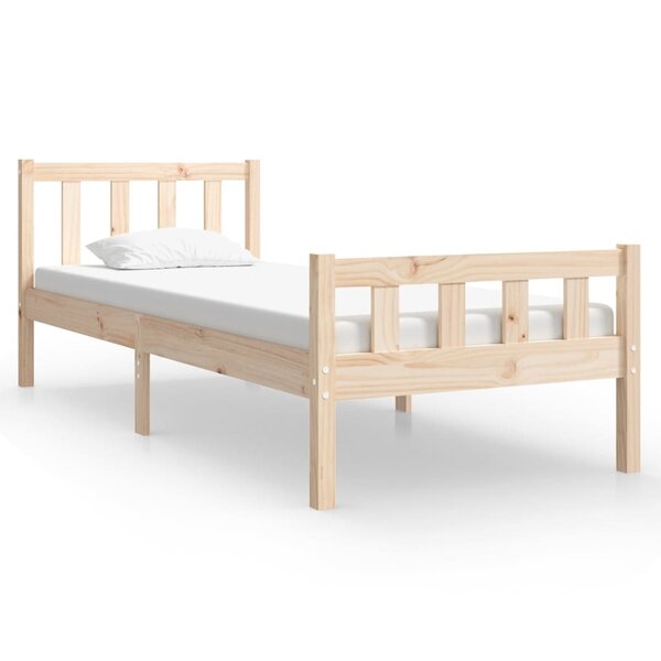 vidaXL Cadre de lit sans matelas bois massif