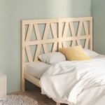 vidaXL Tête de lit 141x4x100 cm Bois massif de pin