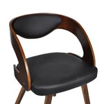 vidaXL Chaises à manger lot de 2 marron similicuir