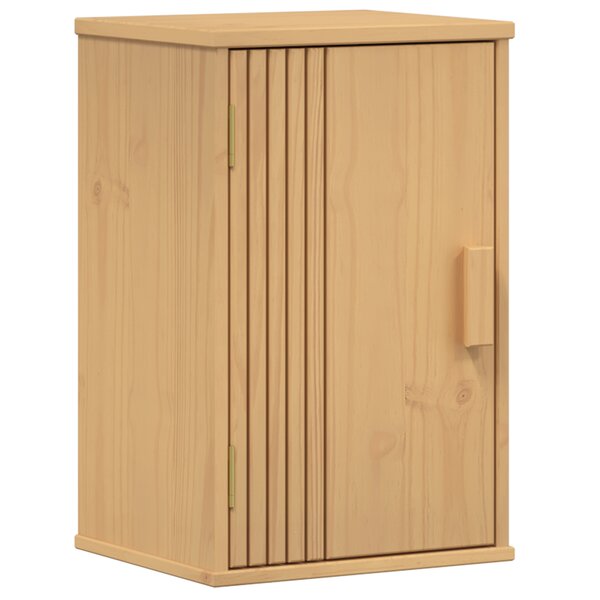 Cabinet de rangement de salle de bain vidaXL 35x30x55 cm en bois de pin massif