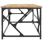 vidaXL Table basse Chêne sonoma 100x50x40 cm Bois d'ingénierie