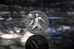 Pièce de monnaie en Argent 2000 Francs g 62.2 (2 oz) Millésime 2024 Robert Lewandowski TOP SCORER