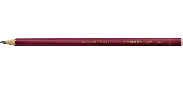 Crayon Couleur Graphite ALL, hexagonal Gris STABILO