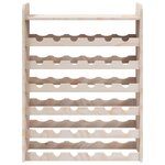 vidaXL Casier à vin et panneau supérieur 67 5x25x87 cm bois pin massif