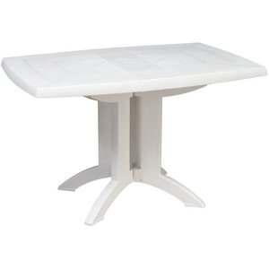 GROSFILLEX Table Vega 118x77 - Blanc