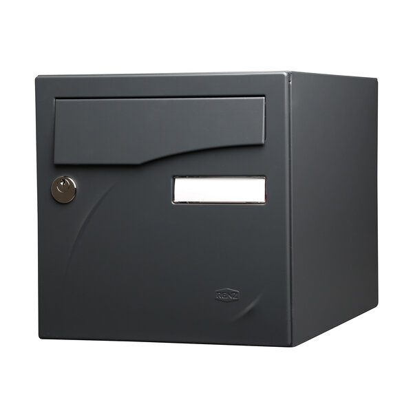 Boite aux lettres Préface 1 porte Gris anthracite mat RAL 7016 M