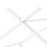 vidaXL Cadre de lit d'enfant Blanc Bois de pin massif 80x160 cm
