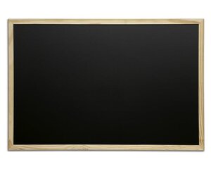 Tableau pour craie cadre bois 60 x 90 cm Bois MAUL