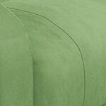 vidaXL Fauteuil de massage Vert clair velours