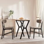 vidaXL Pieds de table à manger cadre en Y 60x40x73 cm acier