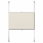 vidaXL Store plissé 40x100 cm Crème