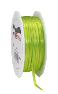 Satin double face 50-m-rouleau 3 mm vert clair
