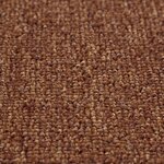 Tapis d'escalier vidaXL avec dos en latex Jaune 25x60 cm