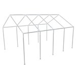 Structure de tente chapiteau pavillon jardin 8 x 4 m