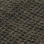 vidaXL Couverture en coton 125 x 150 cm Anthracite/Marron