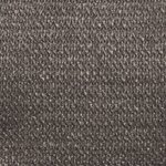 vidaXL Voile d'ombrage 160 g/m² Anthracite 3x3 m PEHD