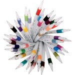 Coffret de 40 feutres pointe fine Emott Couleurs assorties CF PEMSY/40 001 UNI-BALL