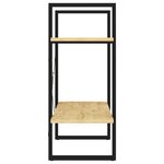 vidaXL Bibliothèque à 2 niveaux 60x30x70 cm Bois de pin massif