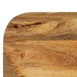 vidaXL Bureau 110 x 50 x 76 cm Bois de manguier massif
