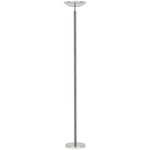 Lampadaire à LED UNILUX Dely chromé