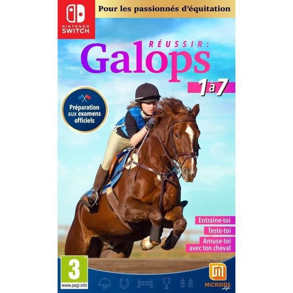 Galops 1 a 7 Jeu Switch