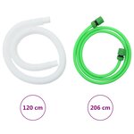 vidaXL Réservoir d'eau avec robinet pliable 750 L PVC