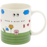 Tasse en porcelaine - cartoon - Eye Candy - 9 5 cm