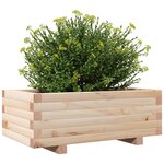 vidaXL Jardinière 70x40x26 5 cm bois de pin massif
