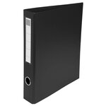 Classeur Rembordé Pvc 4 Anneaux En D De 40mm En 3ème De Couverture - A4 Maxi - Couleurs Assorties - X 15 - Exacompta
