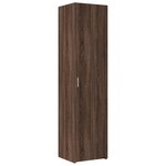 vidaXL Buffet haut chêne marron 45x42 5x185 cm bois d'ingénierie