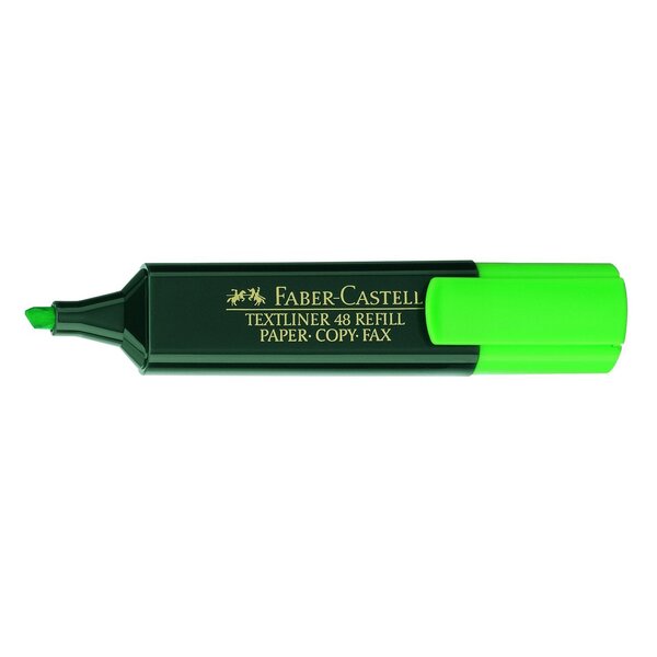 Surligneur 'TEXTLINER 48 Refill', vert fluo FABER-CASTELL