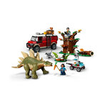 Set LEGO® Jurassic World 76965 : Aventure avec le Stégosaure et Vélociraptor
