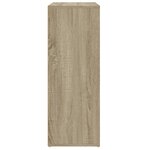 vidaXL Buffet chêne sonoma 60x31x84 cm bois d'ingénierie