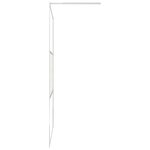 vidaXL Paroi de douche à l'italienne à verre ESG pierre 90x195 cm