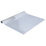 vidaXL Film solaire à effet réfléchissant statique argenté 60x2000 cm