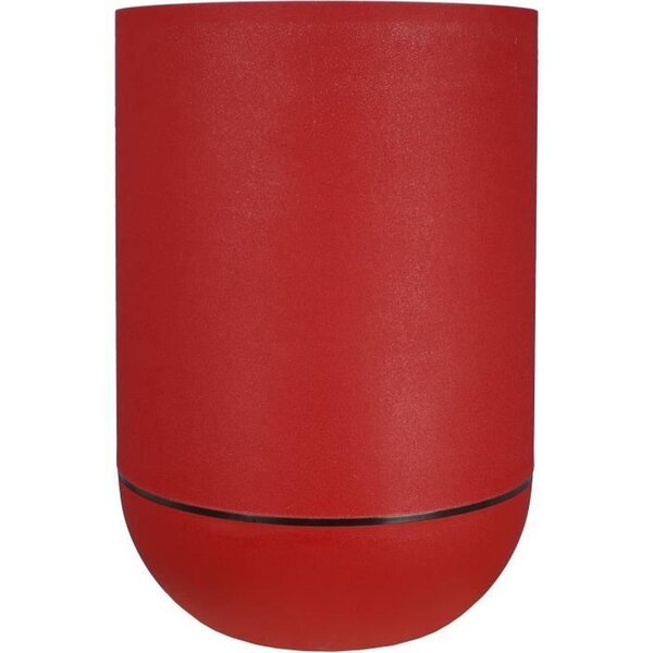 Pot de fleurs Tulipe - granit - rouge
