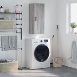 vidaXL Armoire murale sonoma gris 34 5x34x90 cm
