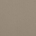 vidaXL Coussin de chaise longue taupe 186x58x4 cm tissu oxford
