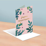 Lot cadeau Mug  Stylo & Carte Joyeux anniversaire