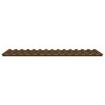vidaXL Cadre de lit sans matelas marron miel 90x200 cm bois pin massif