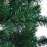 vidaXL Sapin de Noël artificiel pointes iridescentes Vert 210 cm PVC