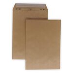 Lot de 50 enveloppes pochettes a4 papier kraft marron 229 x 324 mm