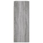 vidaXL Armoires murales 2 Pièces sonoma gris 69 5x34x90 cm