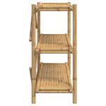 vidaXL Étagère à 3 niveaux 100x40x90 cm bambou