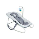 Babymoov transat pour bébé graphik bleu et gris