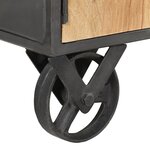 vidaXL Table basse 90x50x39 cm Bois de récupération massif
