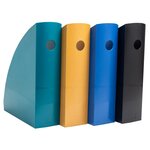 Set De 4 Porte-revues Mag-cube Neo Deco - Couleurs Assorties - Exacompta