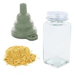 Flacon à épices poudreur + entonnoir + gingembre moulu 30 g