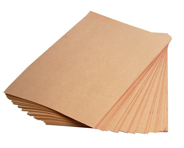 Kraft brun 160g/m² brut a2 paquet de 25 feuilles a2 clairefontaine